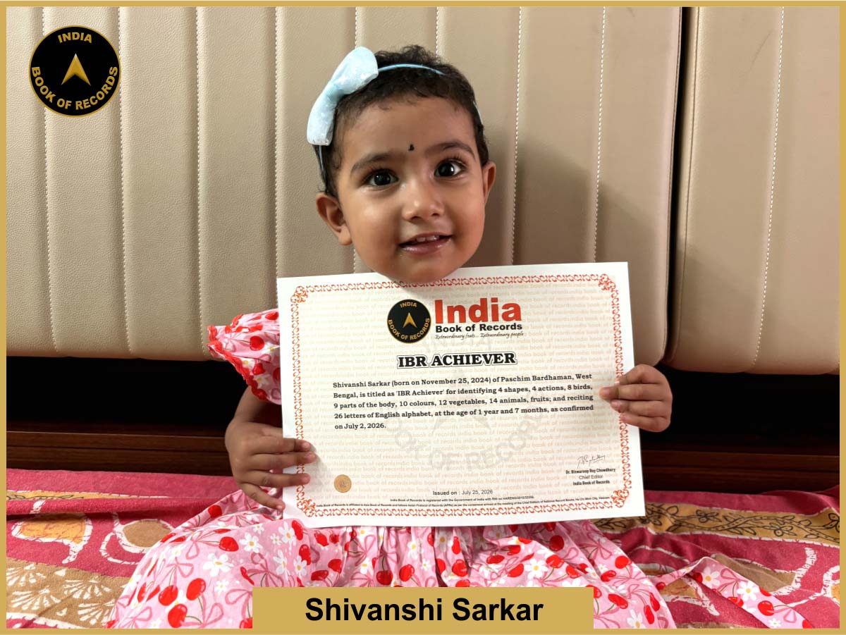 Shivanshi Sarkar – IBR Achiever
