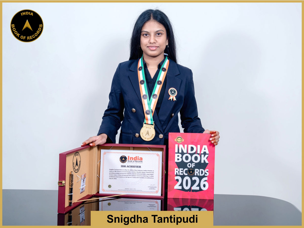 Snigdha Tantipudi – IBR Achiever