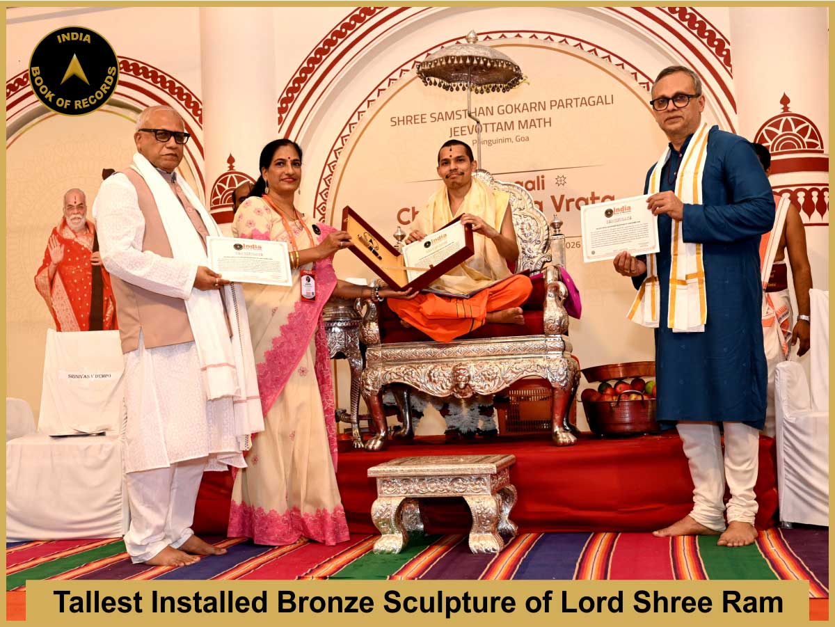 Tallest Installed Bronze Sculpture of Lord Shree Ram