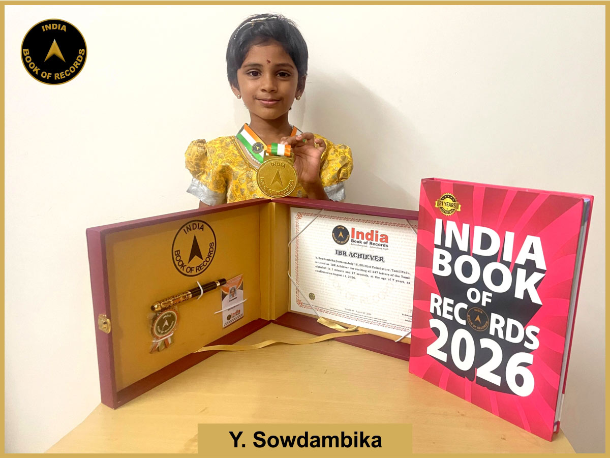 Y. Sowdambika – IBR Achiever