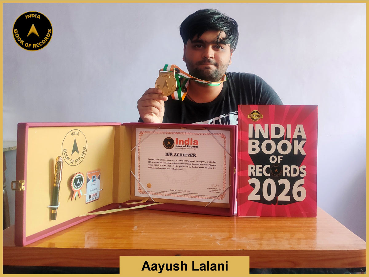 Aayush Lalani – IBR Achiever