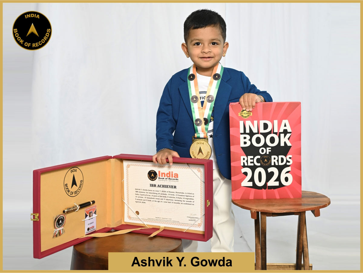 Ashvik Y. Gowda – IBR Achiever