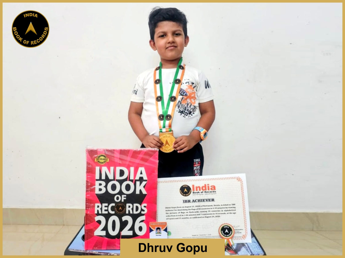 Dhruv Gopu – IBR Achiever