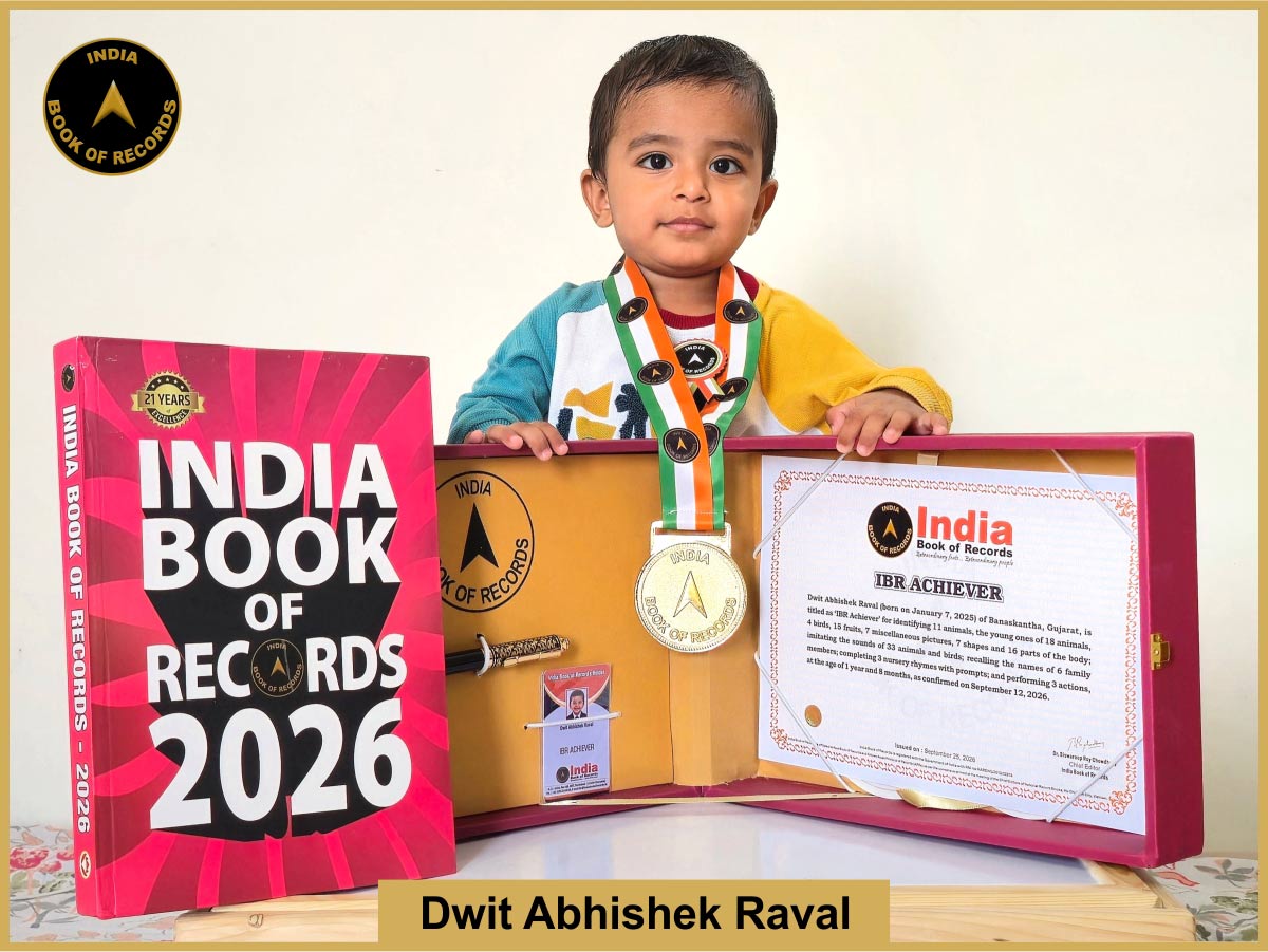 Dwit Abhishek Raval – IBR Achiever