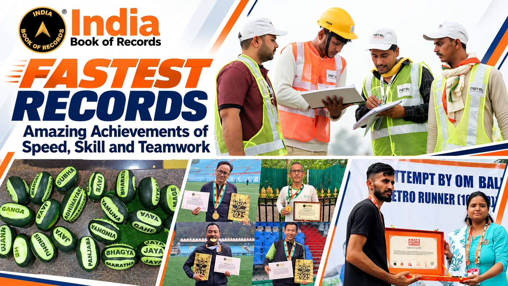 Fastest Records: Amazing Achievements of Speed, Skill and Teamwork