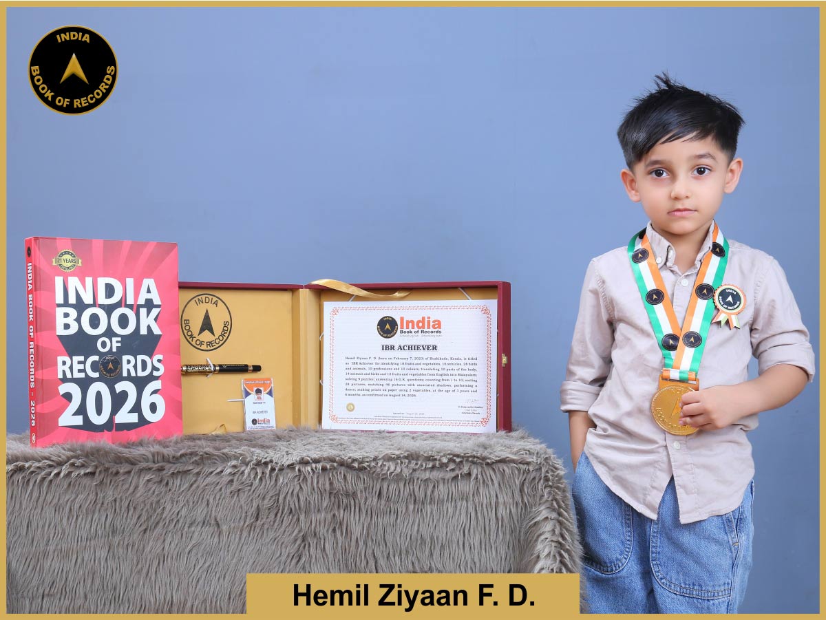 Hemil Ziyaan F. D. – IBR Achiever