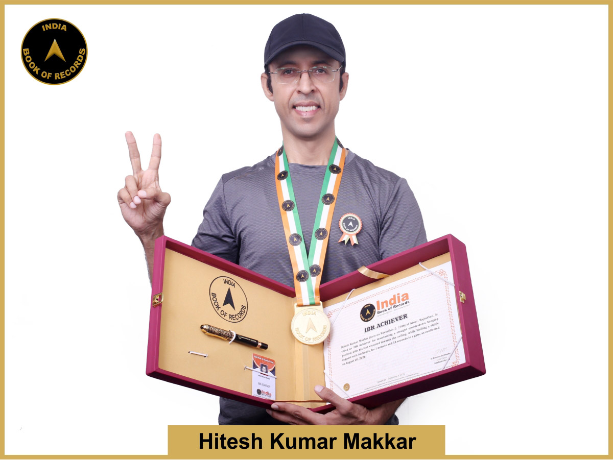 Hitesh Kumar Makkar – IBR Achiever