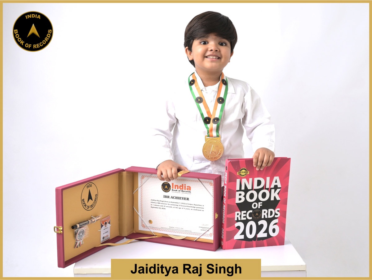 Jaiditya Raj Singh – IBR Achiever
