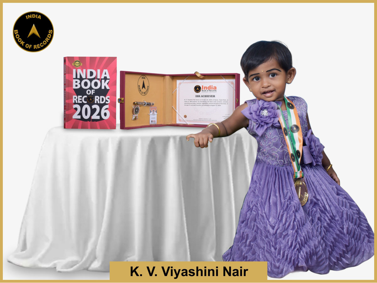 K. V. Viyashini Nair – IBR Achiever