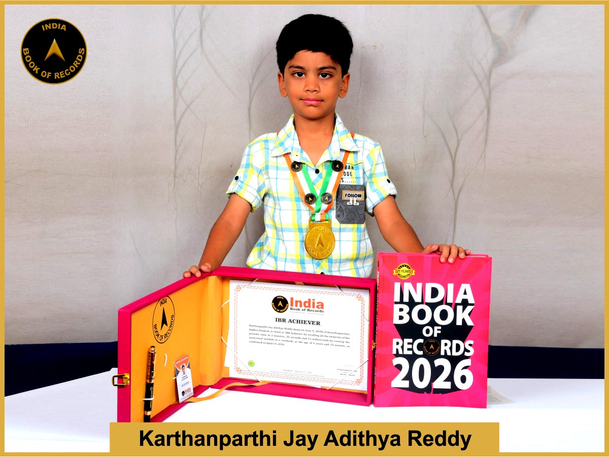 Karthanparthi Jay Adithya Reddy – IBR Achiever