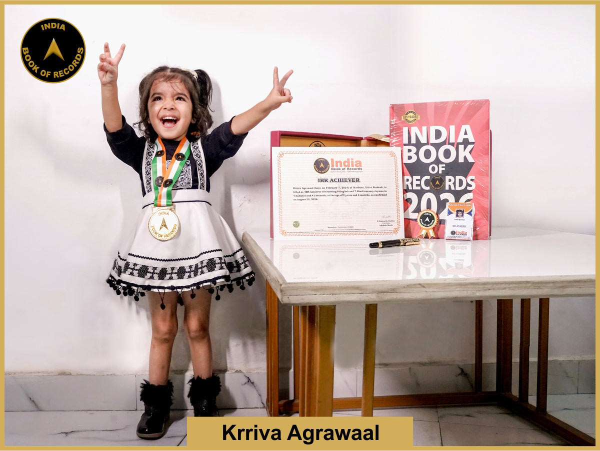 Krriva Agrawaal – IBR Achiever