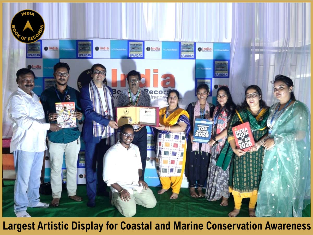 Largest Artistic Display for Coastal and Marine Conservation Awareness