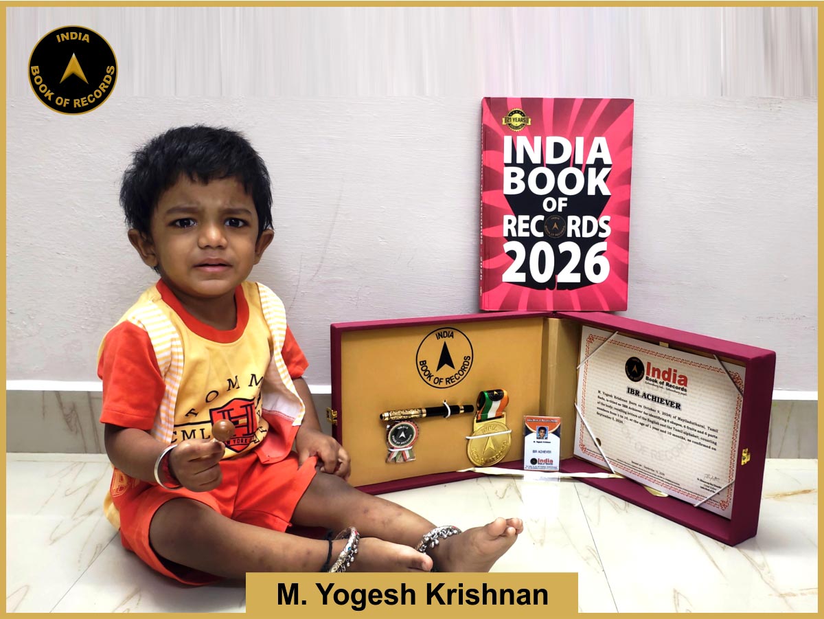 M. Yogesh Krishnan – IBR Achiever