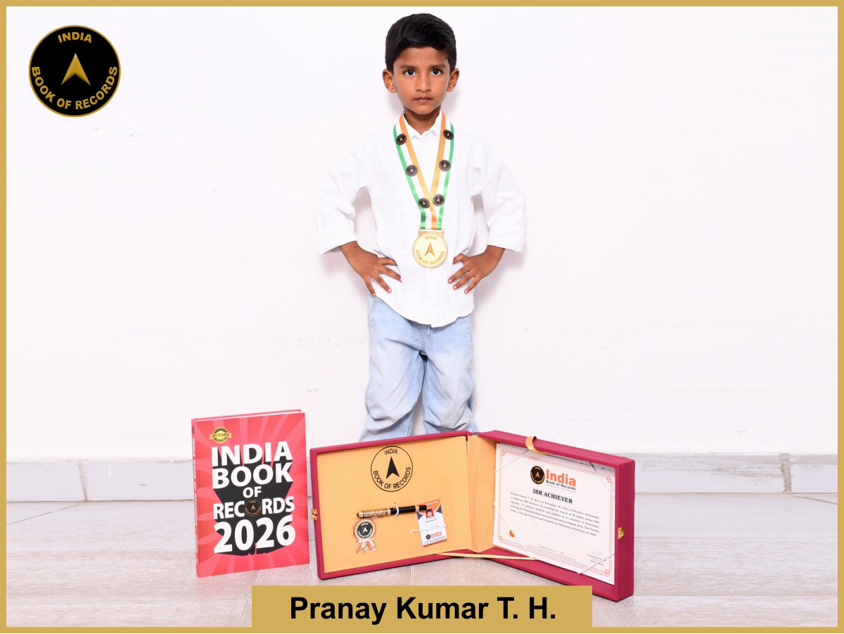 Pranay Kumar T. H. – IBR Achiever