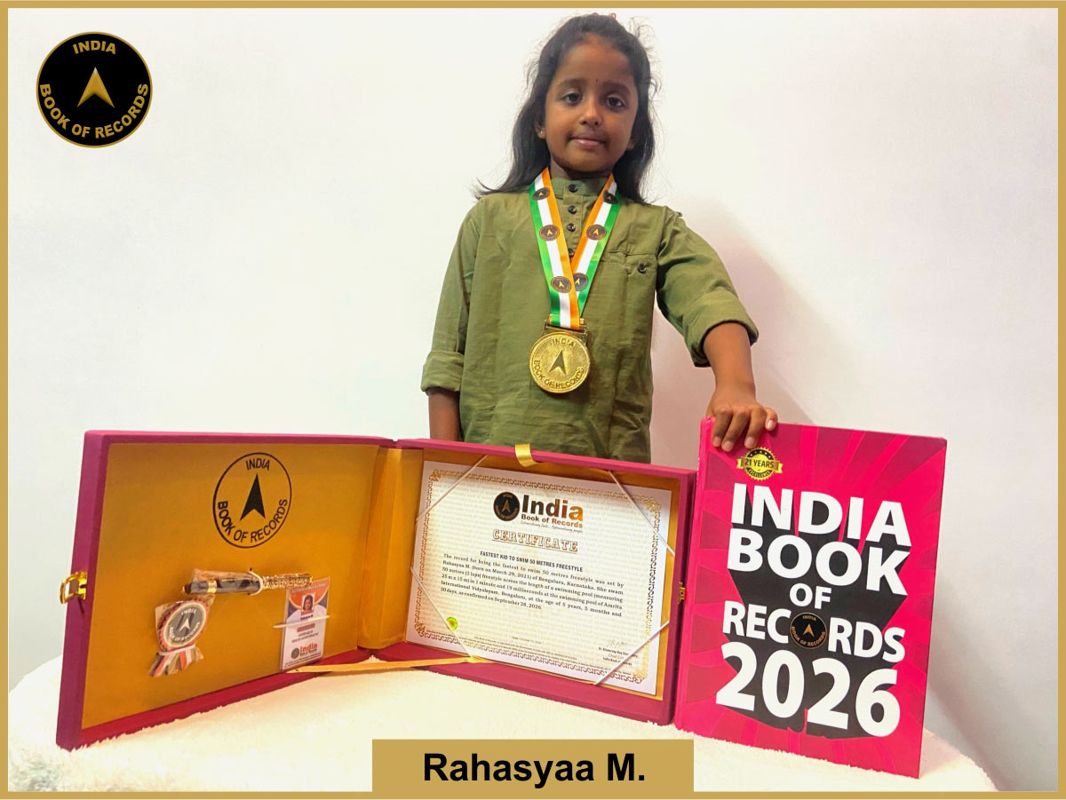 Fastest kid to swim 50 metres freestyle