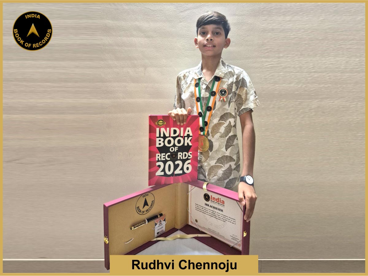 Rudhvi Chennoju – IBR Achiever