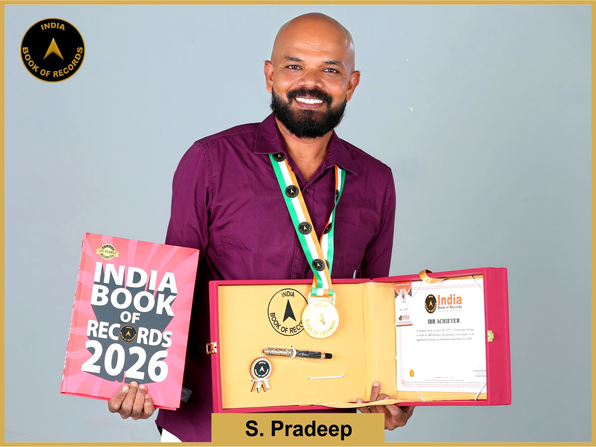 S. Pradeep – IBR Achiever