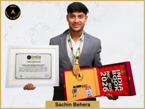 Sachin Behera, Maximum full-contact one-leg knee strikes on a punching pad in one minute while wearing additional weight.