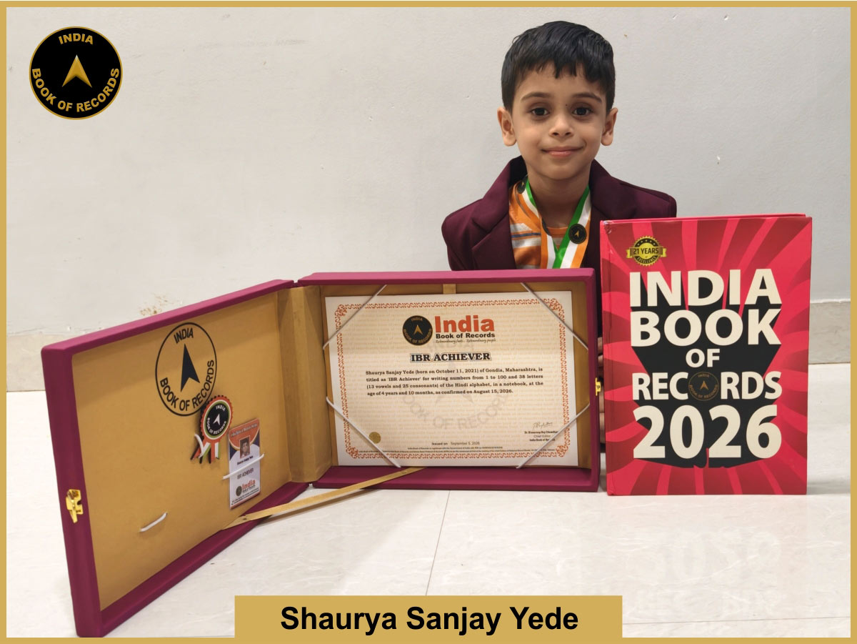 Shaurya Sanjay Yede – IBR Achiever