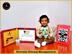 Image of Shrivatsa Shivaraj Manappanavar - IBR Achiever Certificate.