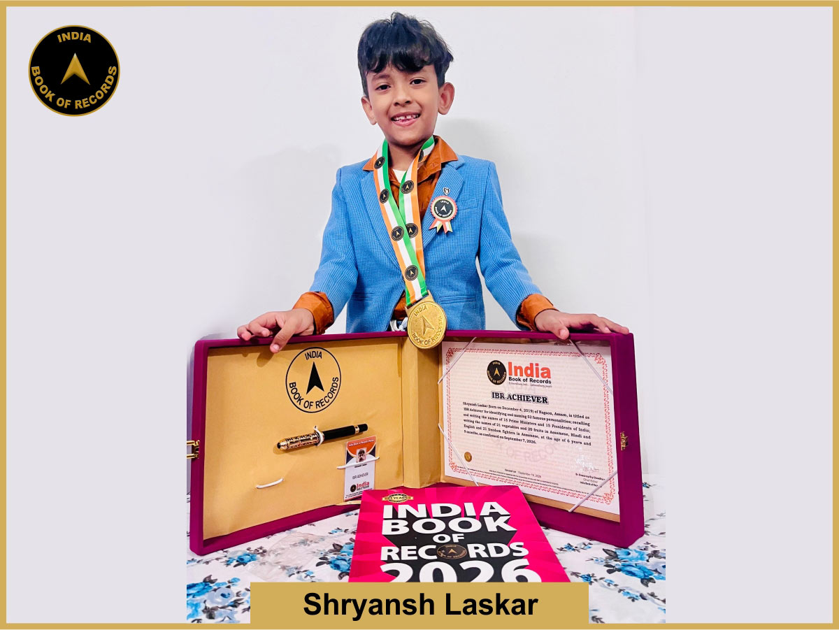 Shryansh Laskar – IBR Achiever