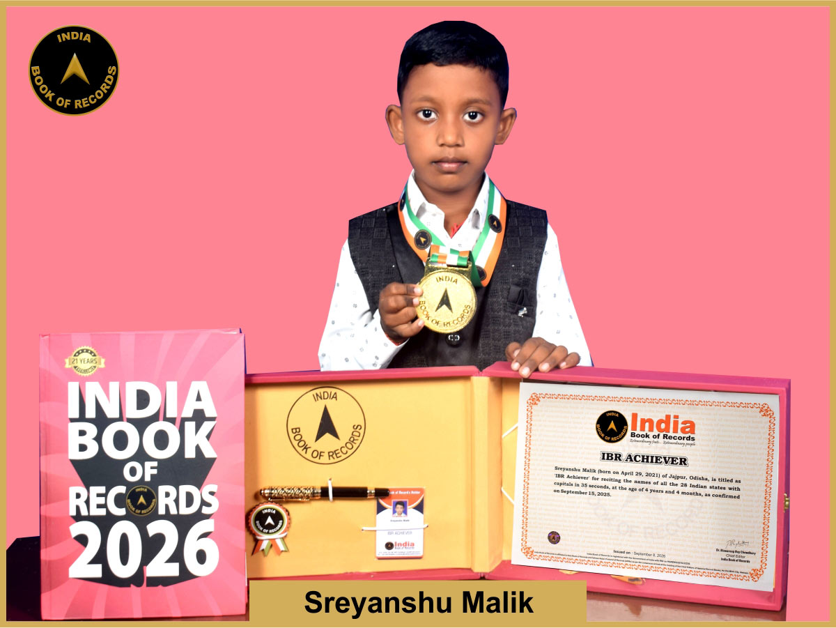 Sreyanshu Malik – IBR Achiever