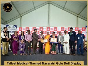 Tallest Medical-Themed Navaratri Golu Doll Display