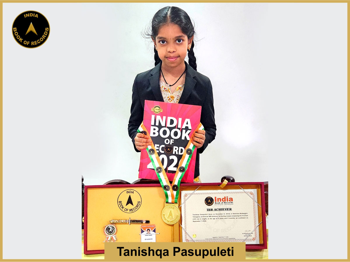 Tanishqa Pasupuleti – IBR Achiever