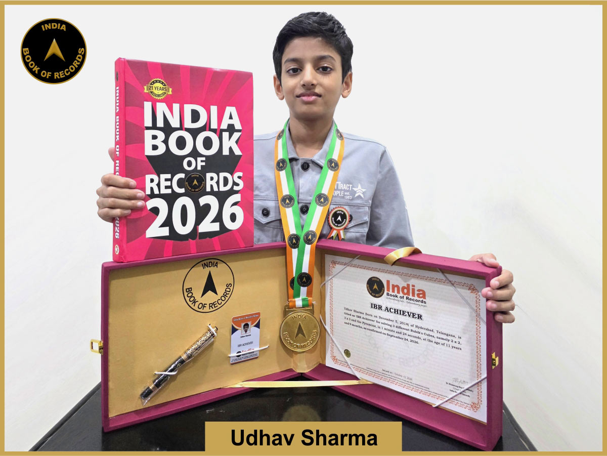 Udhav Sharma – IBR Achiever
