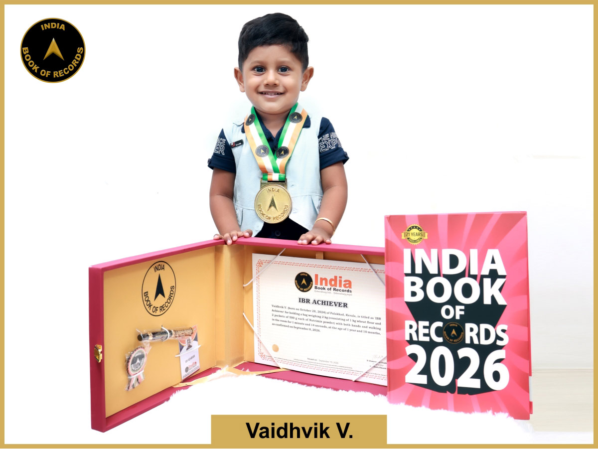 Vaidhvik V. – IBR Achiever