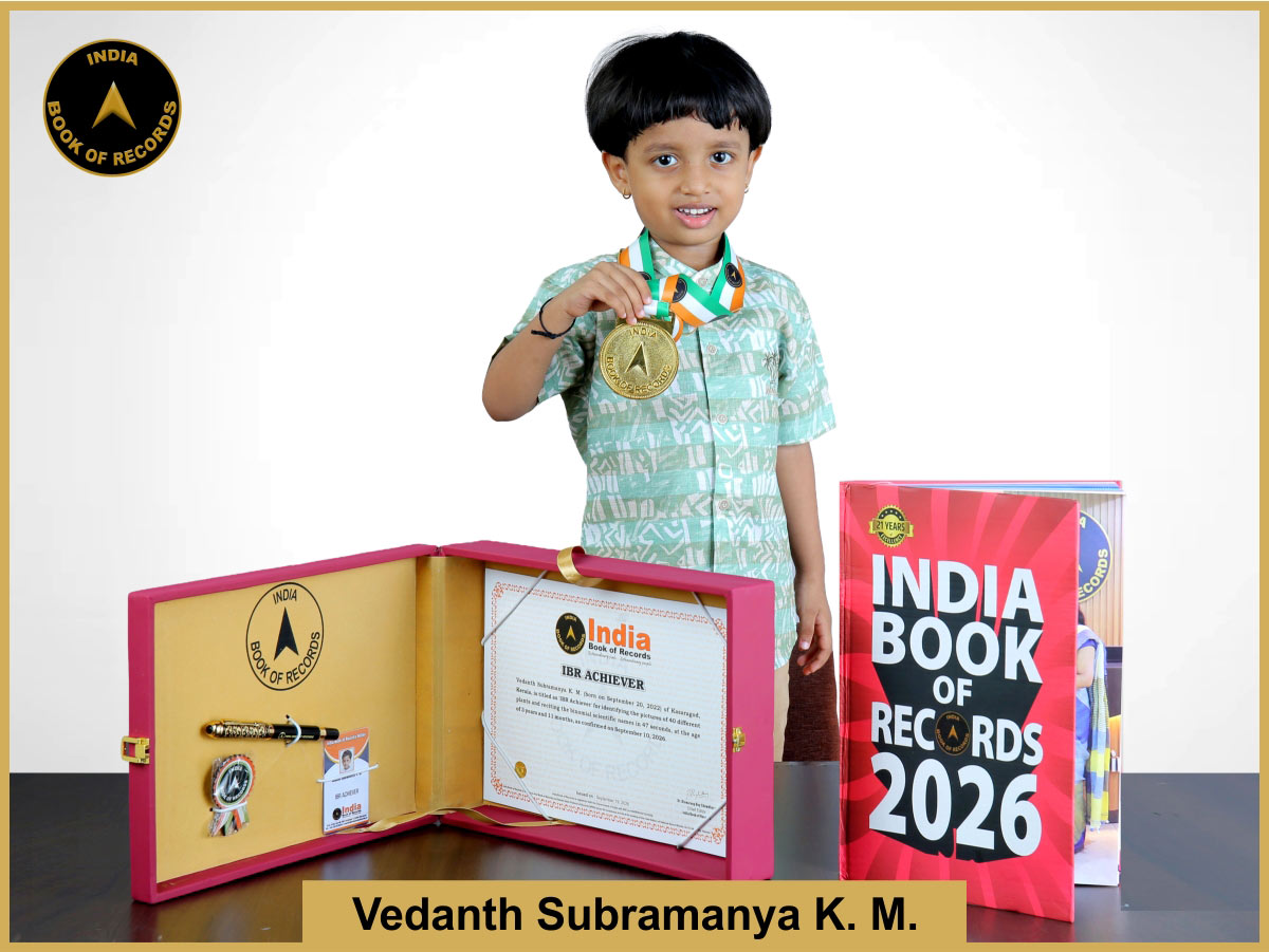 Vedanth Subramanya K. M. – IBR Achiever