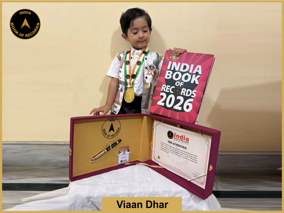 Viaan Dhar – IBR Achiever