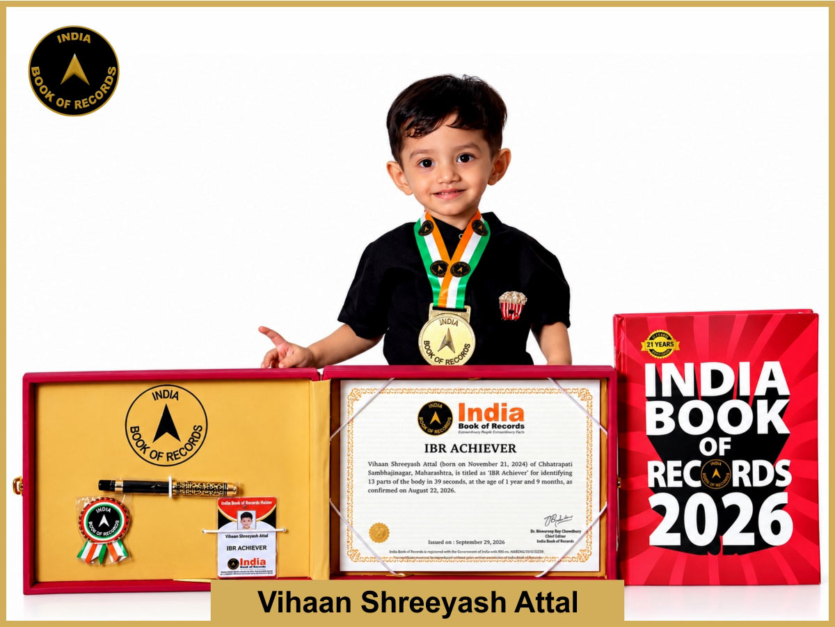 Vihaan Shreeyash Attal – IBR Achiever