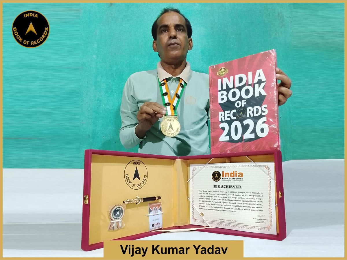 Vijay Kumar Yadav – IBR Achiever