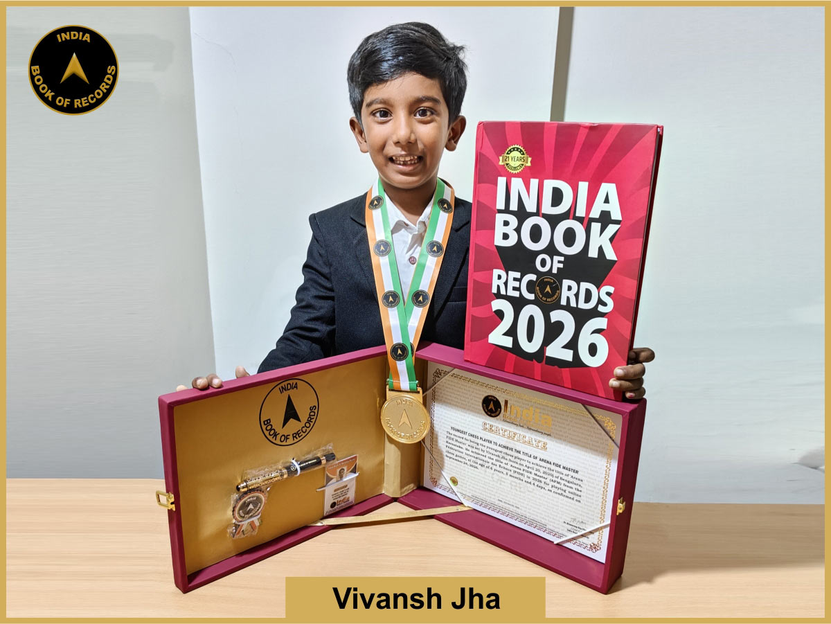 Youngest chess player to achieve the title of ‘Arena FIDE Master’