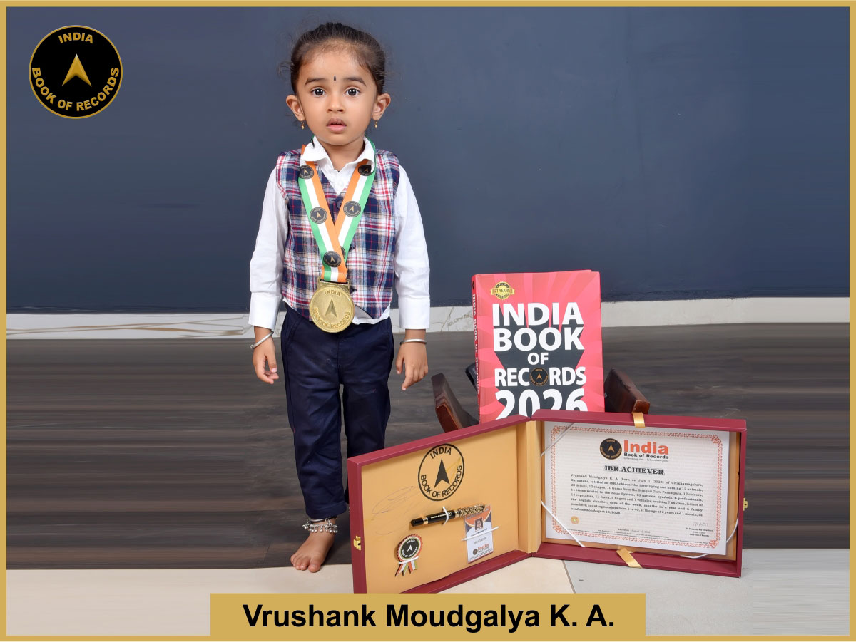 Vrushank Moudgalya K. A. – IBR Achiever