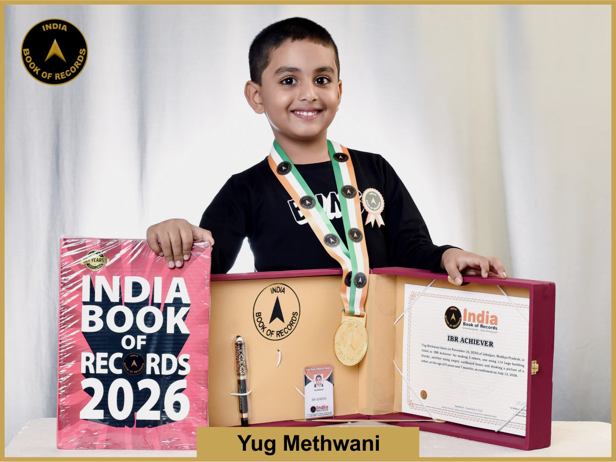 Yug Methwani – IBR Achiever