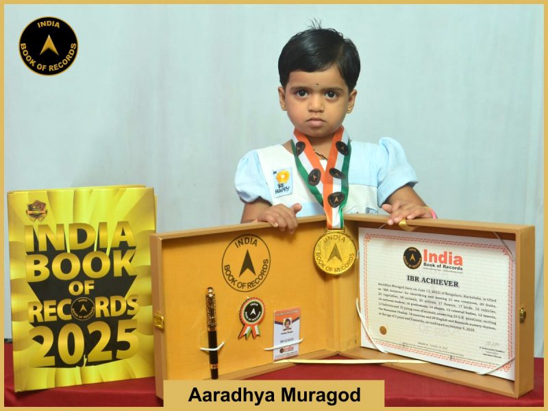 Aaradhya Muragod - IBR Achiever