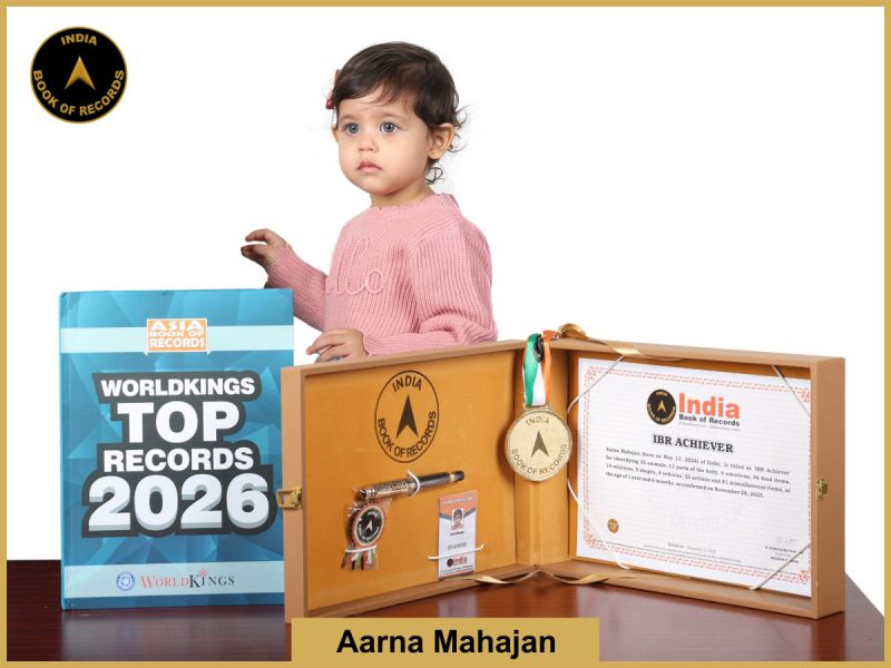 Aarna Mahajan - IBR Achiever