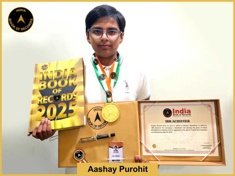 Aashay Purohit - IBR Achiever