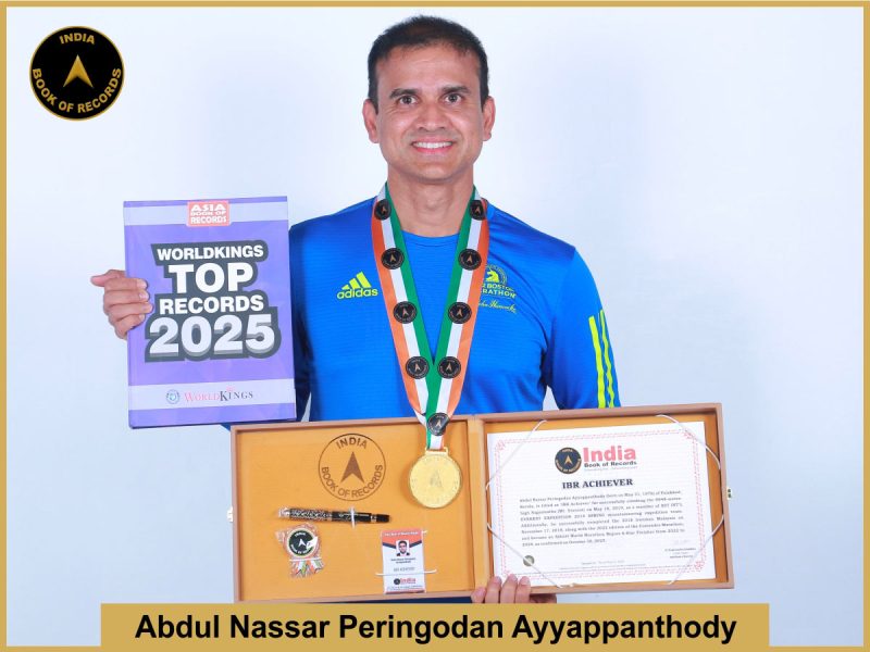 Abdul Nassar Peringodan Ayyappanthody - IBR Achiever
