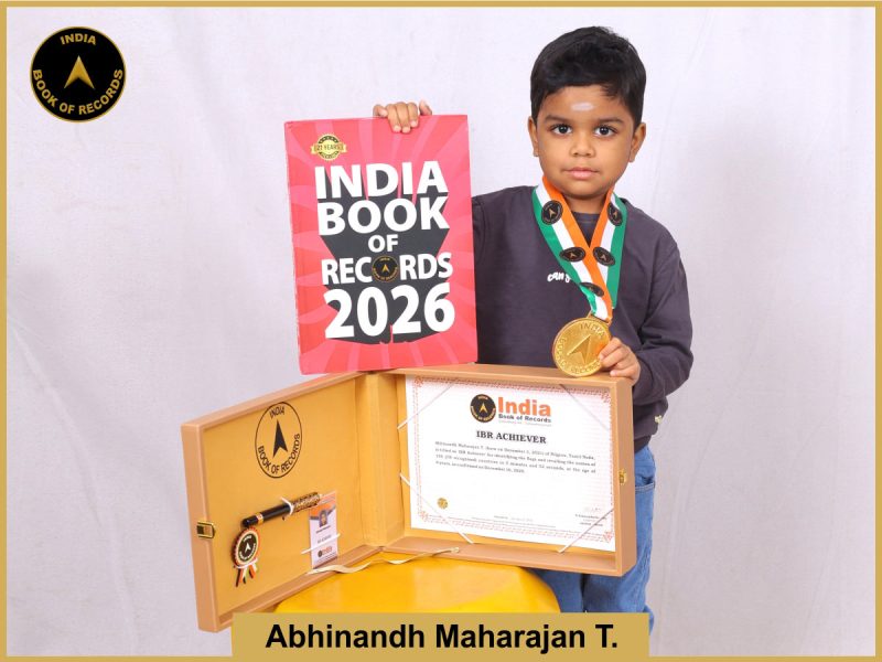 Abhinandh Maharajan T. - IBR Achiever