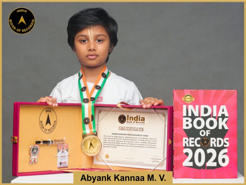 pic of Abyank Kanna M.V Maximum Geography topics explained by a child.