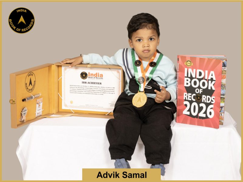 Advik Samal- IBR Achiever