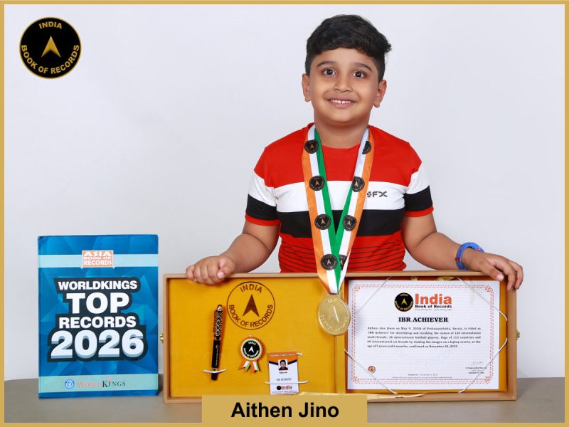 Aithen Jino - IBR Achiever