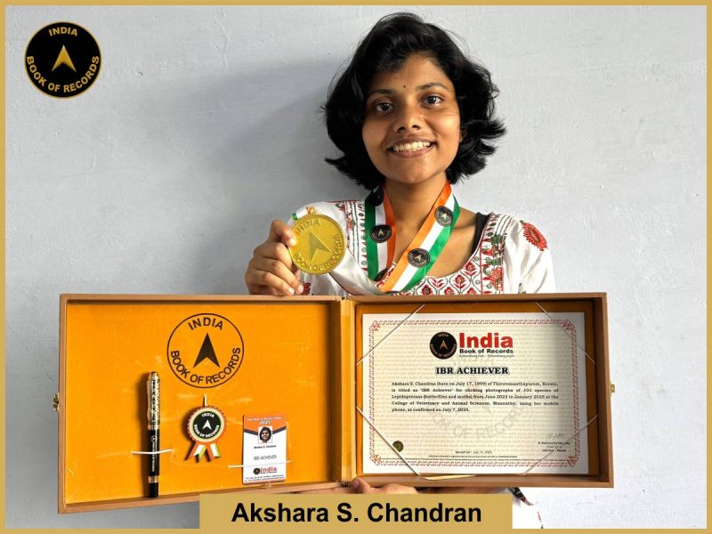IBR Achiever’ for clicking photographs