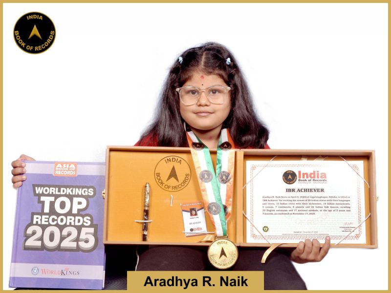 Aradhya R. Naik - IBR Achiever