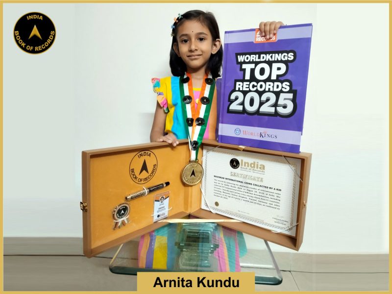Maximum international coins collected by a kid