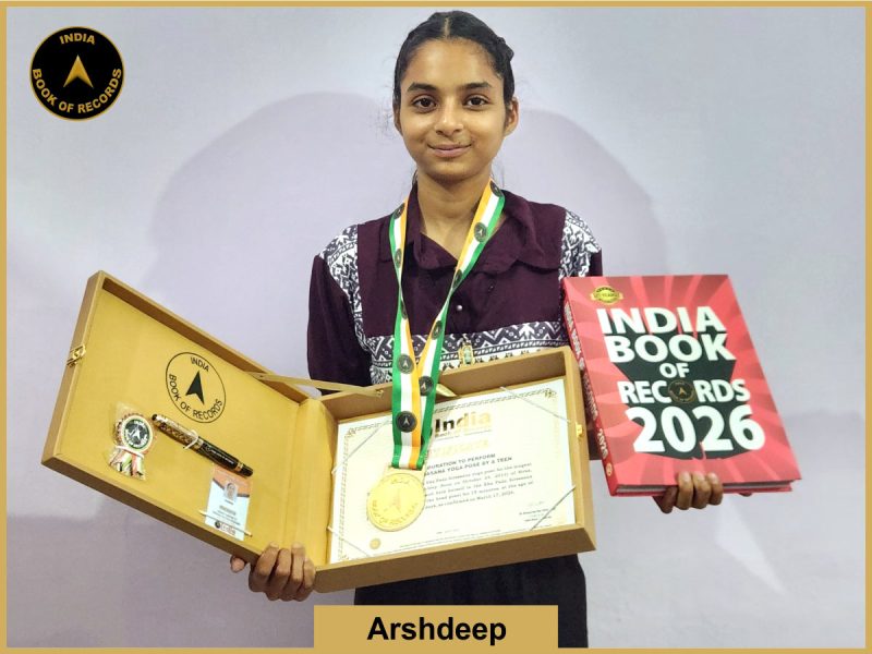 Longest duration to perform Eka Pada Sirsasana yoga pose by a teen