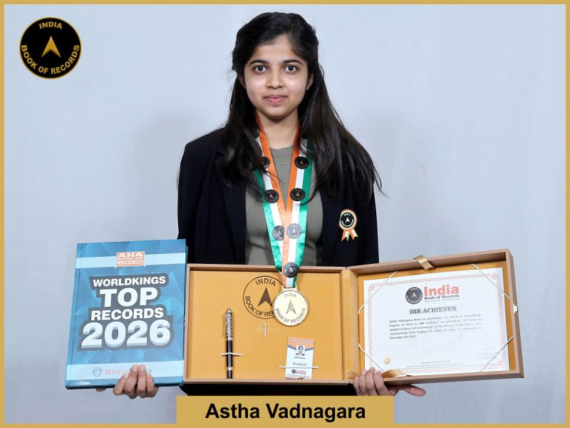 Astha Vadnagara - IBR Achiever